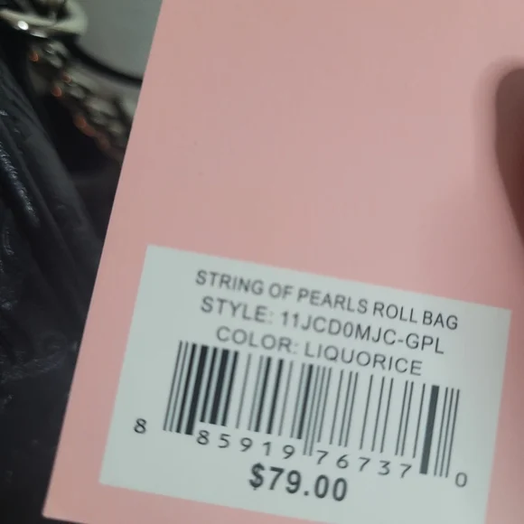 Juicy Couture Black Embellished Shoulder Bag - Picture 7 of 7